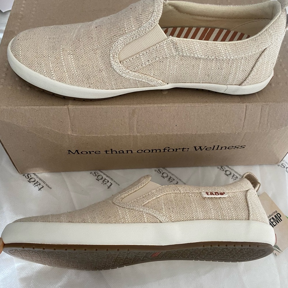 Taos Footwear Women's Natural Beige Hemp